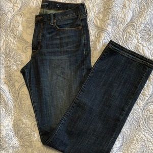Men’s Lucky Brand Vintage Straight dark wash jeans